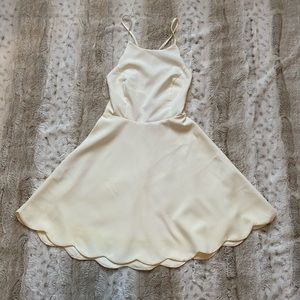 Women’s Scalloped-Edge Dress